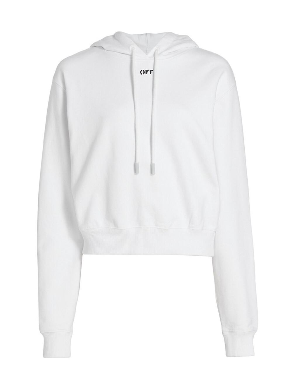 Off-White Classic White Off Stamp Hoodie Size S